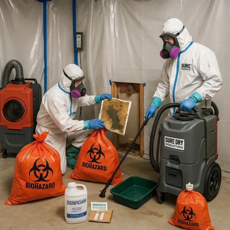 Contaminated Water Handling Protocols process in Stanley, NC